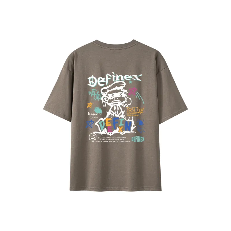DEFINEX Drop Shoulder Sleeve T-Shirt Unisex-9