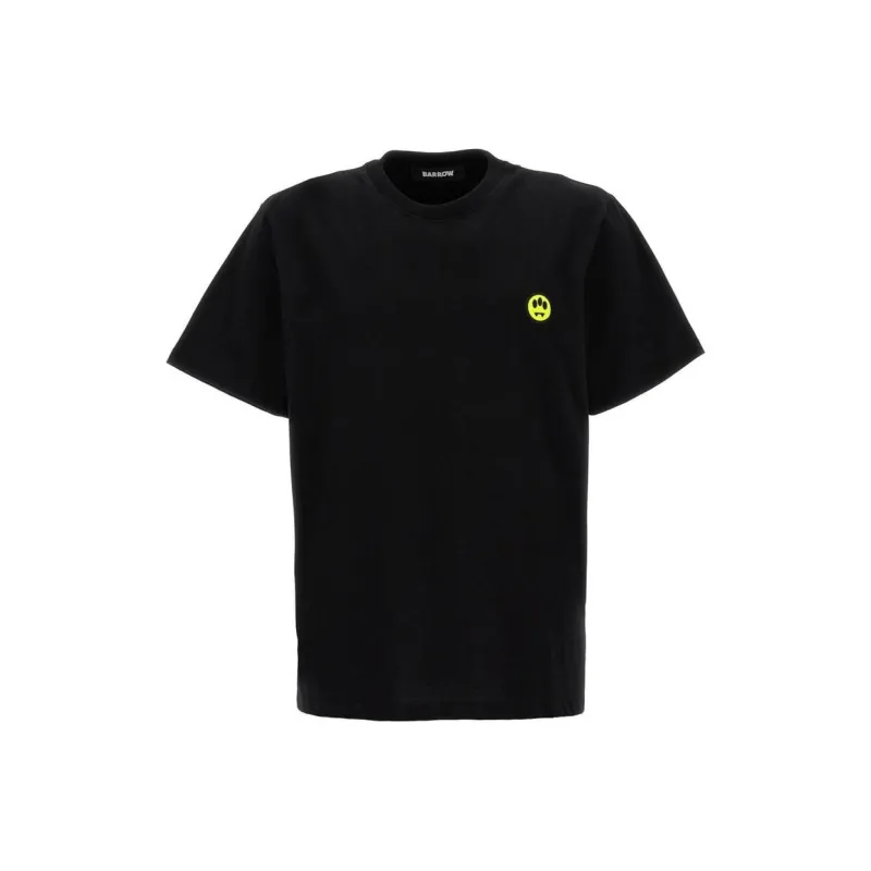 Barrow Logo print Cotton T shirt-0