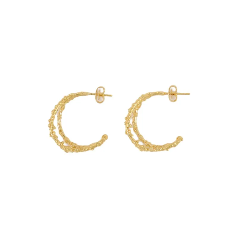 Alighieri Metal Earrings Women's Yellow-0