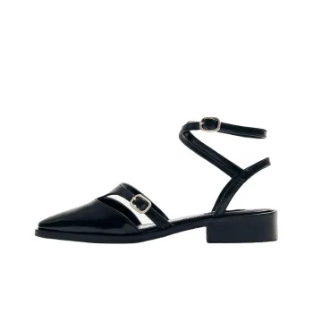 ALOHAS Aveline Chunky Heel High Heels 3cm Women's Black