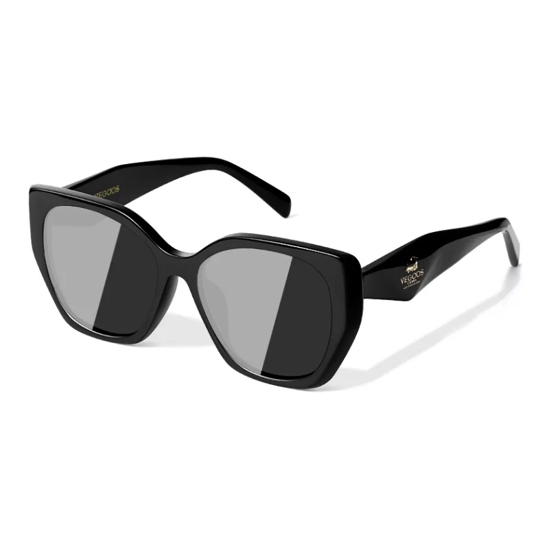 VEGOOS Plate Frame Irregular Shape Sunglasses Unisex-1