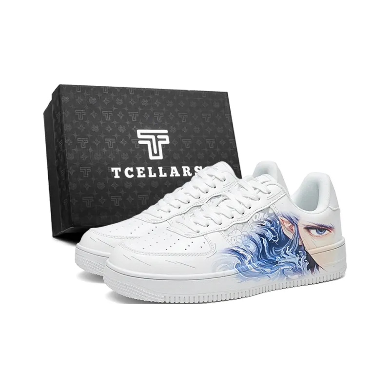 TCELLARS Cushioning Abrasion Resistant Lightweight Height Increasing Mat Low Top Skateboard Shoes Unisex-98