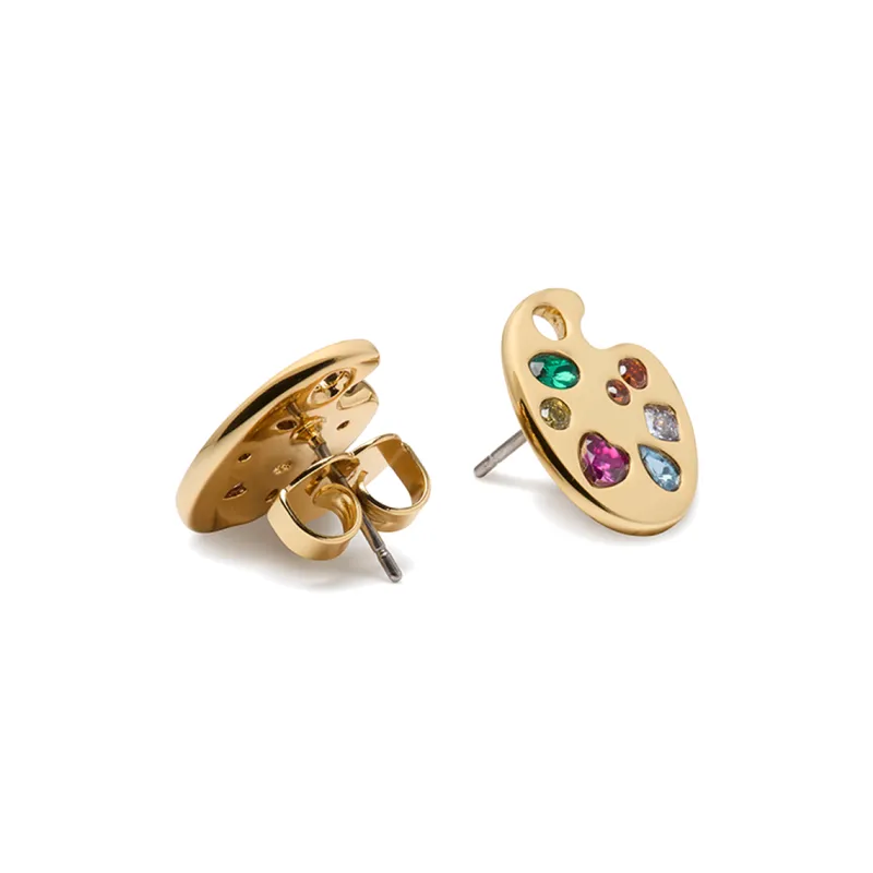 Kate Spade Copper Earrings Women's Gold-1