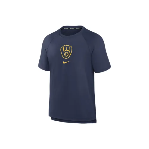 Nike Seattle Adult Authentic Collection Pregame T-Shirt Men's Marine Blue