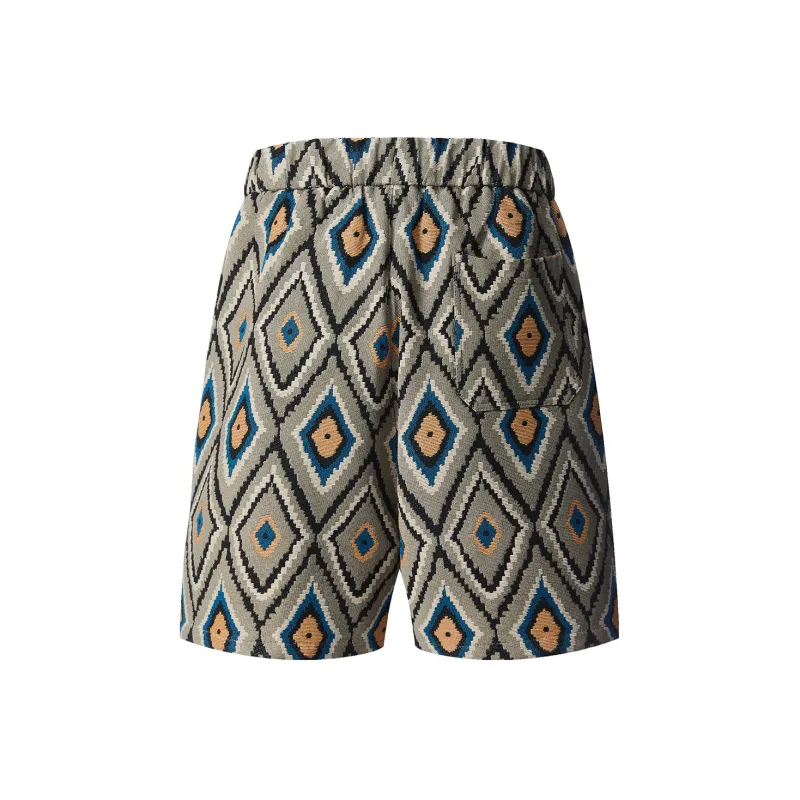 ARCANEFUNK Casual Shorts Unisex Santorini Gray-1