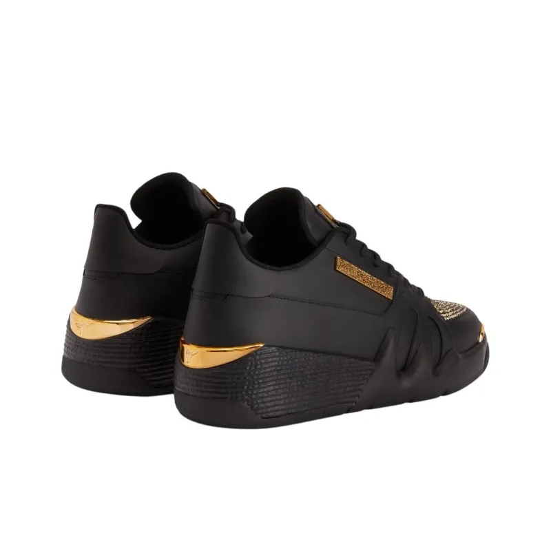 Giuseppe Zanotti/GZ Talon Low Top Skateboard Shoes Men's Black-3