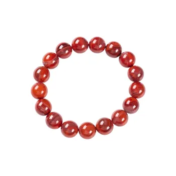 Execute The Blessing Southern Red Agate Fine Jade Bracelets Unisex
