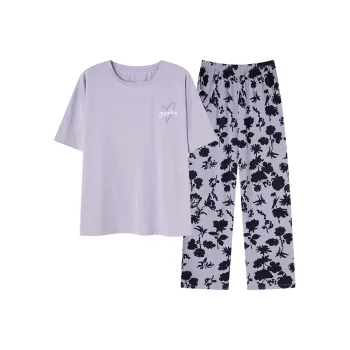 Shivs Pajama Set Women's Purple