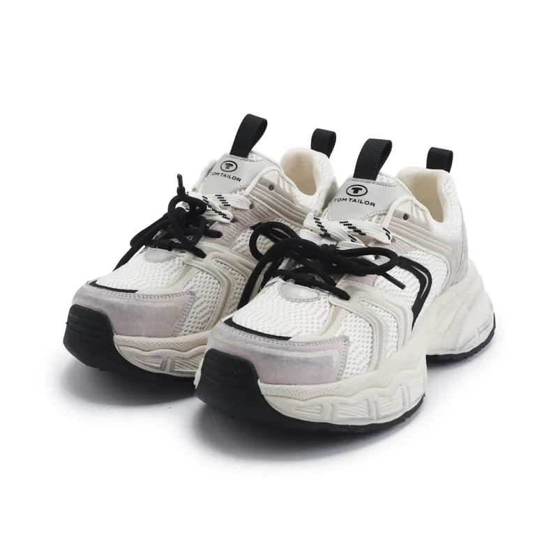 TOM TAILOR Shock Absorbers With Slip Resistant And Abrasion Resistant Properties Low Top Chunky Sneakers Women's-2