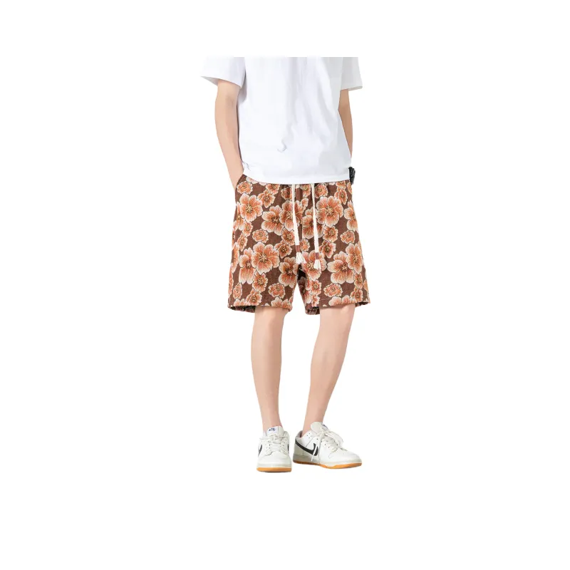 ARCANEFUNK Casual Shorts Unisex Sabah Brown-2