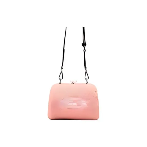 Skechers Lambswool Sports Bag Handheld Shoulder Bag Crossbody Bag Unisex Light Pink
