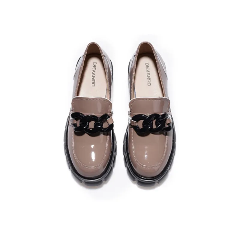 Devanro Loafers Women's Black-8