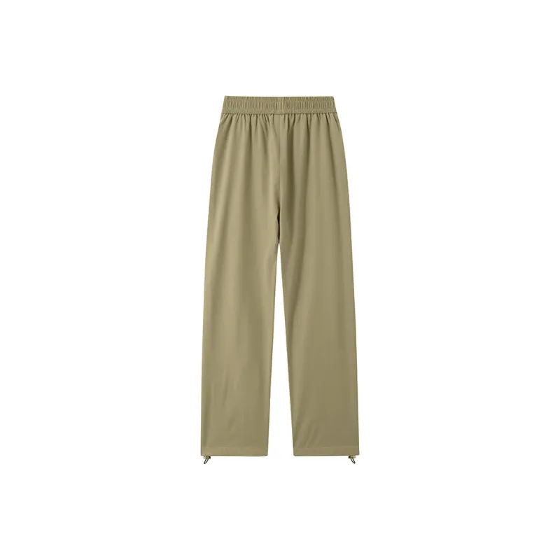 Warrior Huichao Riding The Wind Collection Casual Pants Unisex Black-8