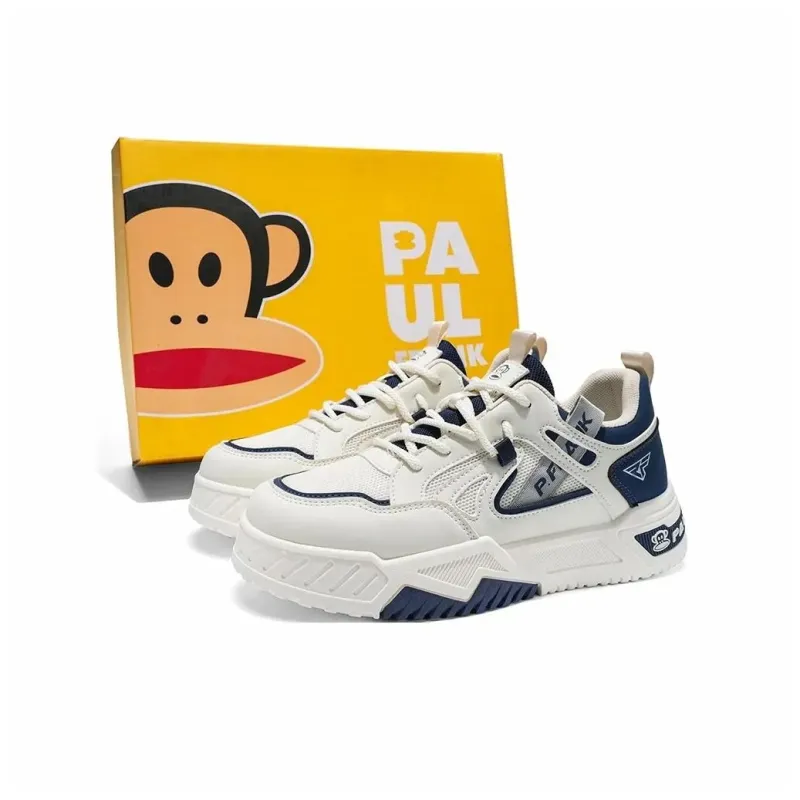 PAUL FRANK Slip Resistant Height Increasing Low Top Skateboard Shoes Men's-19