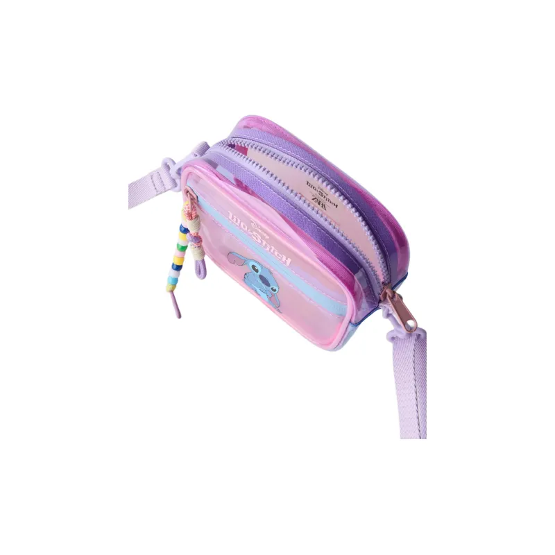 ZARA Disney Collaboration Thermoplastic Polyurethane Shoulder Bag Crossbody Bag Kids' Pink-5