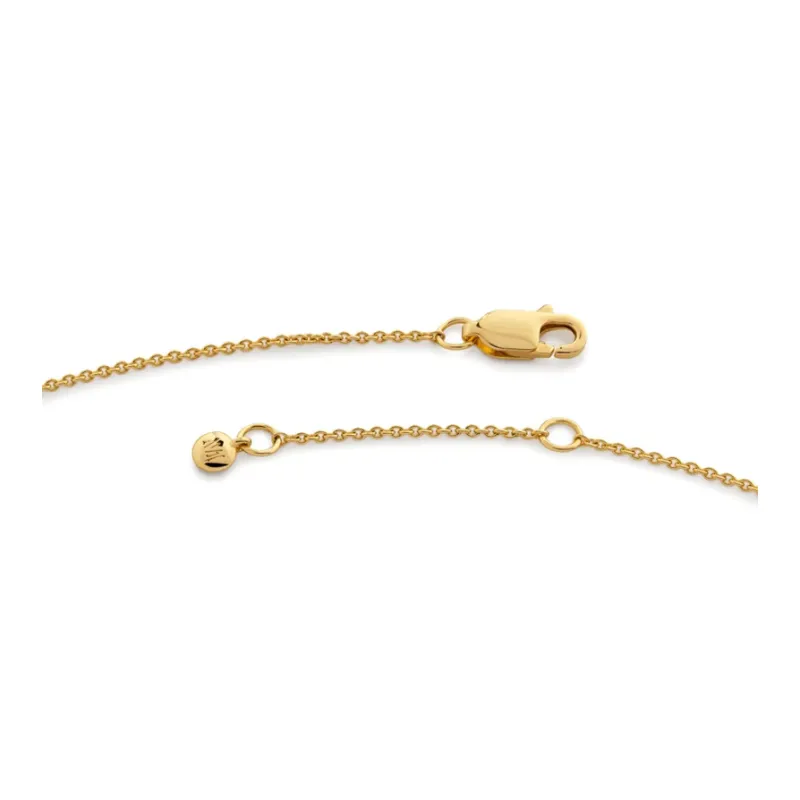 Monica Vinader Sterling Silver Plated With 18K Gold Bracelets Women's Gold-3