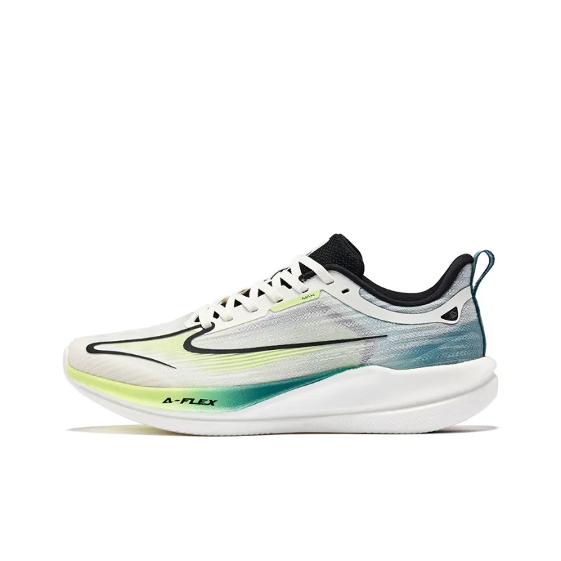 Erke Water Float 6MAX Durable Breathable Low Top Casual Running Shoes Men's White Blue Yellow-0