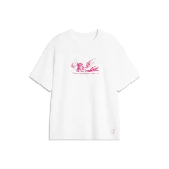 LiNing x LOL T Shirt Unisex Standard White