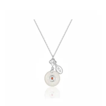Ancient Jewelry Chalcedony Jade Necklaces Women's