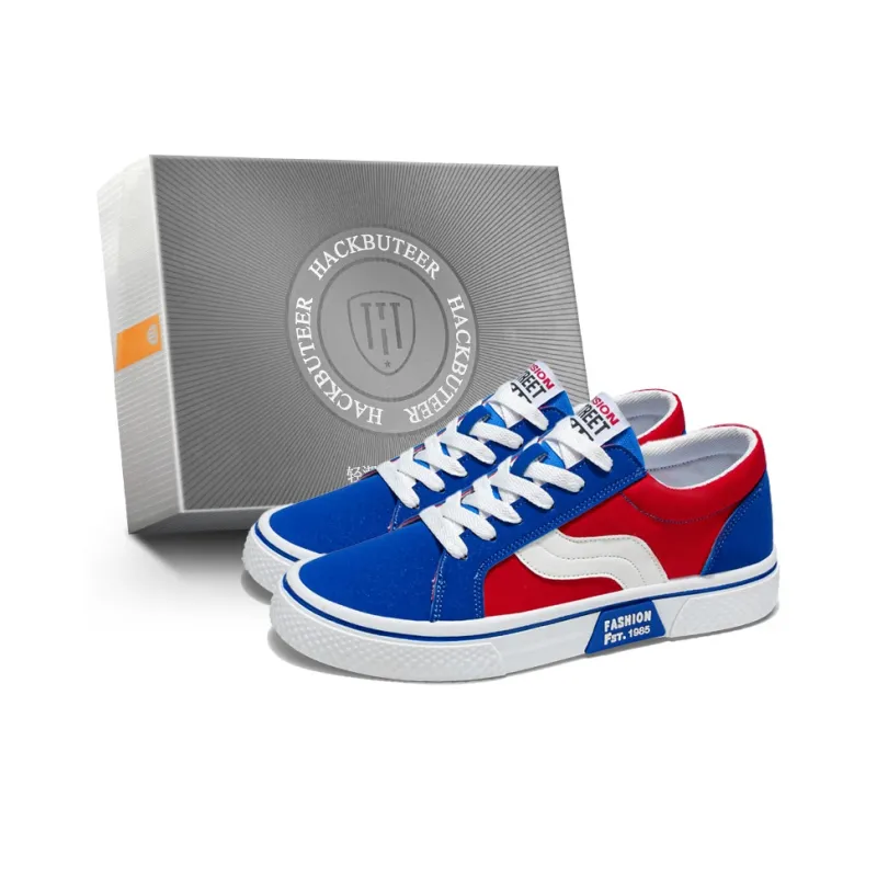 HACKBUTEER Low Top Skateboard Shoes Men's Box Included-12
