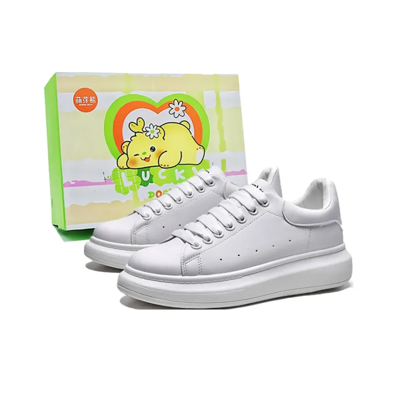 Budding Bear Anti Slip And Wear Resistant Lightweight Low Top Skateboard Shoes Unisex-4