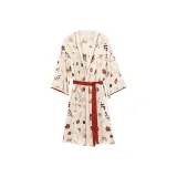 Flower and Bird Jacquard (Unlined Robe)
