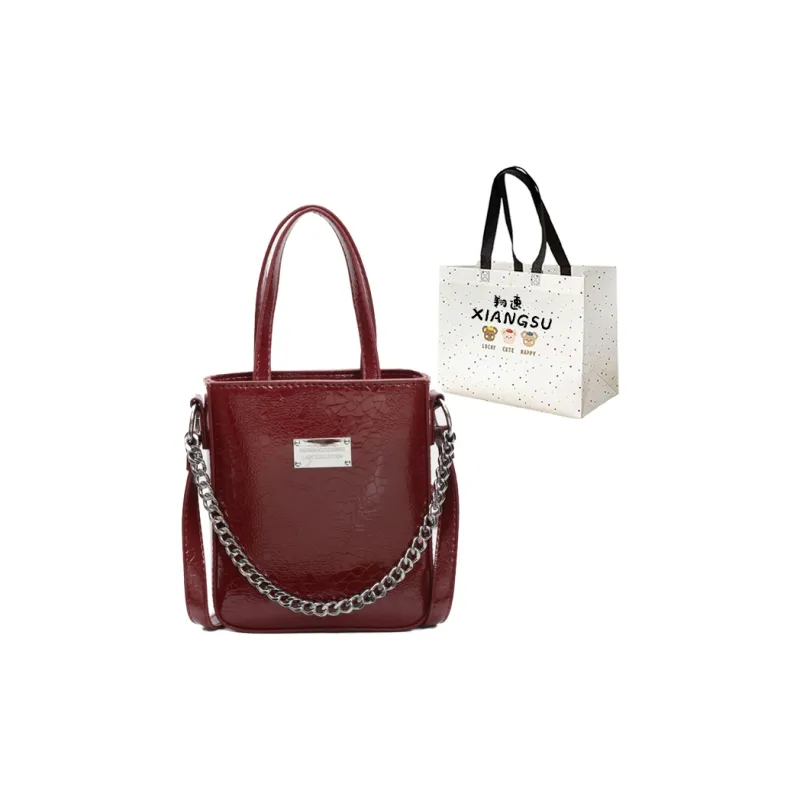 XIANGSU PU One Shoulder Handbags Women's Multicolor-18