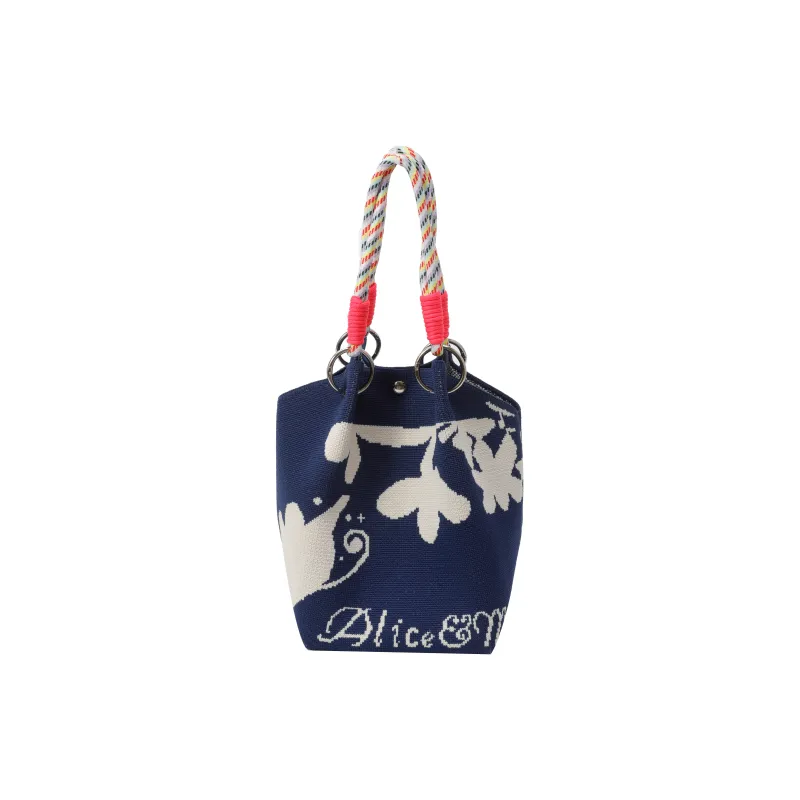 VERADONNA Polyester Handbag Regular Women's Blue/Pink/Ecru/Black/White/Purple/Dark Blue-23