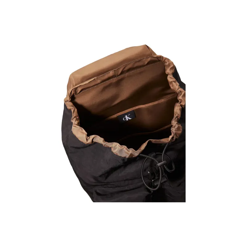 CALVIN KLEIN Nylon Backpack Men's Black-2