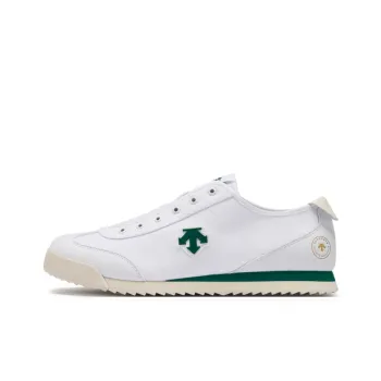 DESCENTE Abrasion Resistant Low Top Casual Shoes Men's White