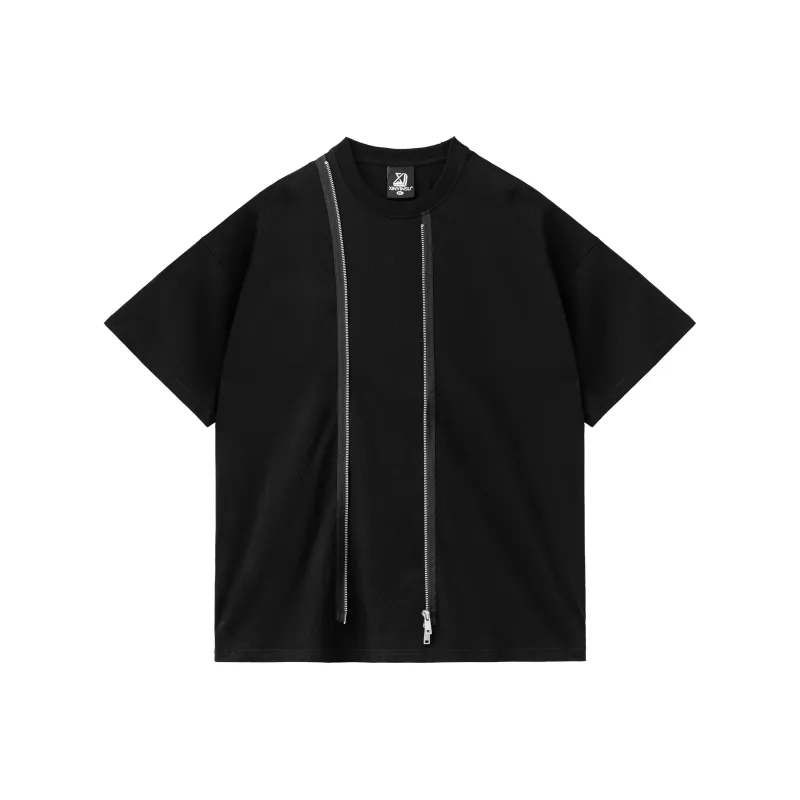 XINYINSU SS24 Summer T Shirt Unisex Couple's Black-6