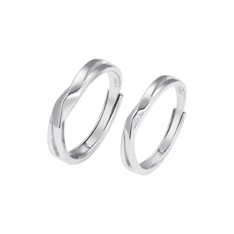 CLARKIA FLOWER S999 Fine Silver Rings Unisex-0