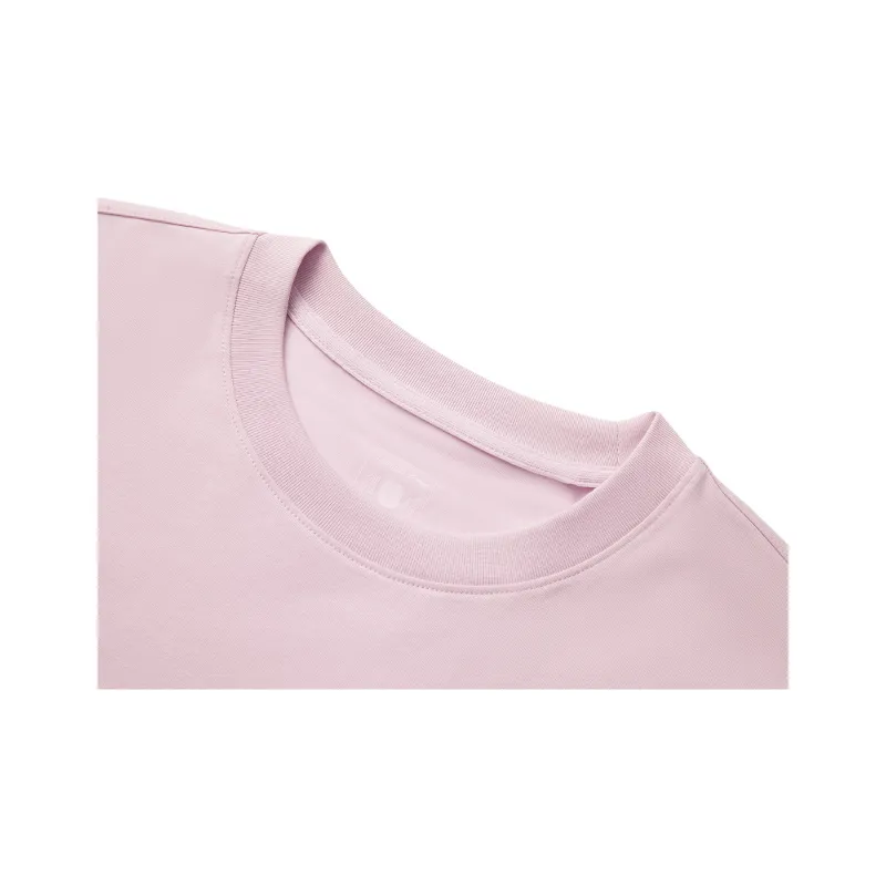 LiNing Sports Trend Series T Shirt Men's Milk Stone Pink-2