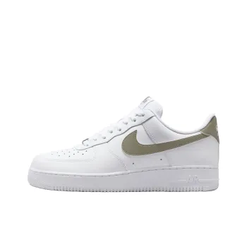 Nike Air Force 1 Abrasion Resistant Low Top Skateboard Shoes Men's White Green