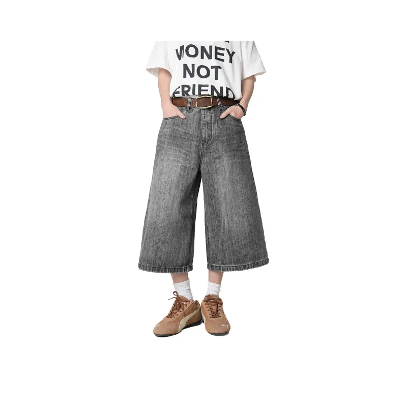 APUNCHLINEWORKSHOP Denim Shorts Unisex-2