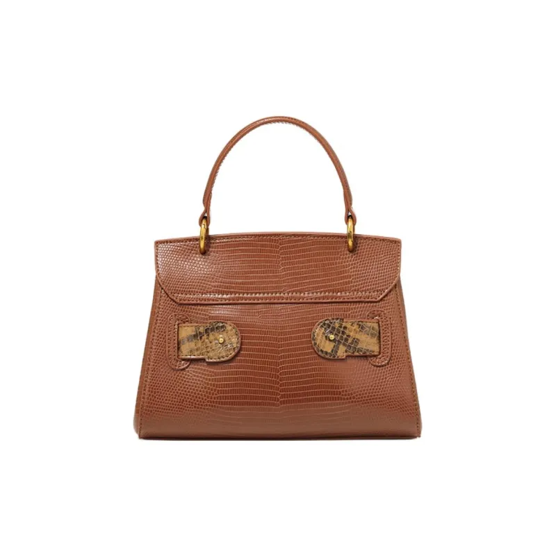 DAPHNE PU Handbag Women's Brown-3