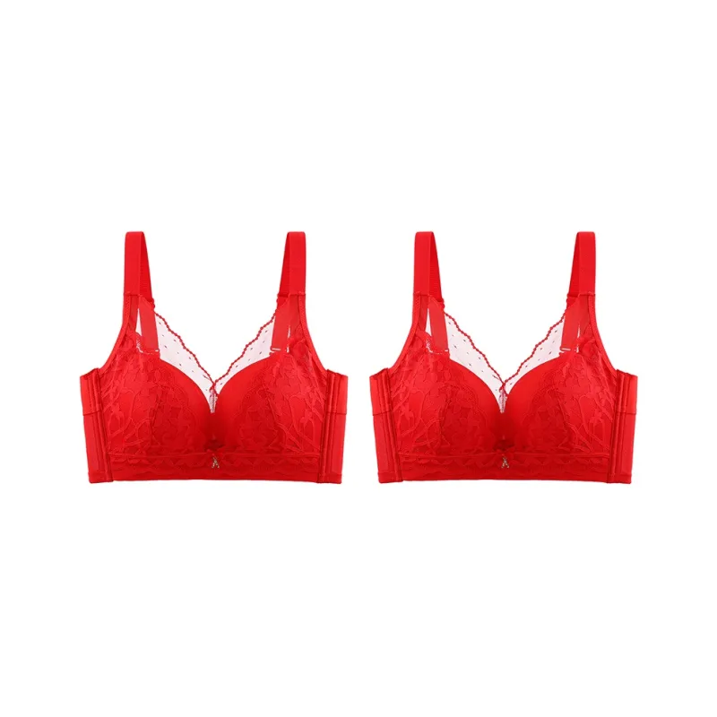 MADALLO Bra Women's 2 Pack Black-2