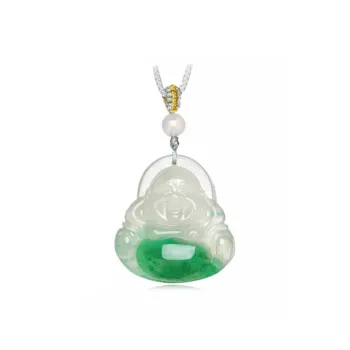 ZHONGLING African Emerald Jade Necklaces Women's