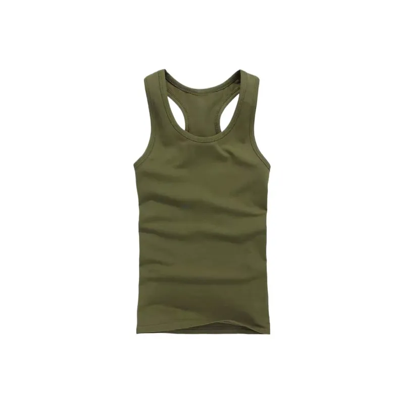 Cotton Gene Men Tank Tops-9