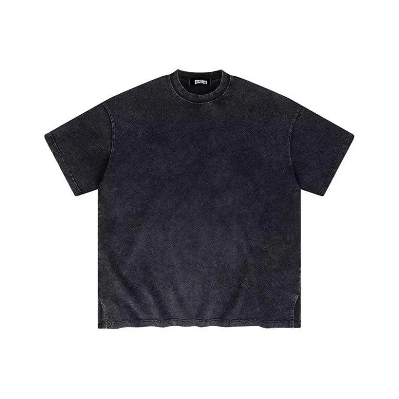PAINWAKE T Shirt Unisex Washed Black-0