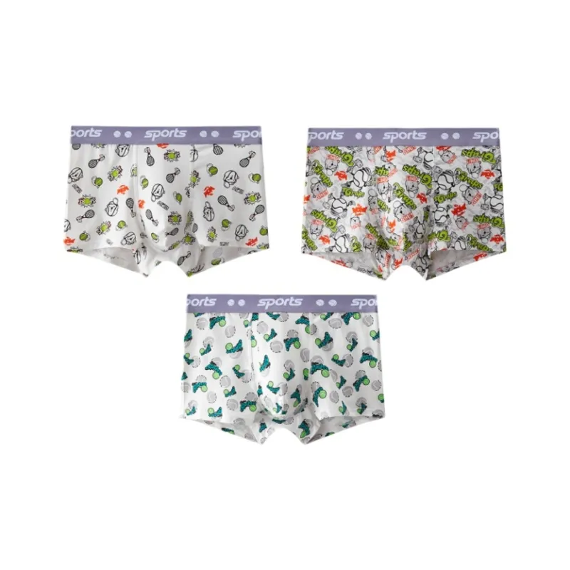 Qiao Ni Tong Underpants Men's 3 Pack-6