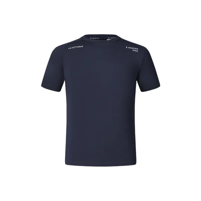 FILA SS24 T Shirt Men's RD Royal Blue-0
