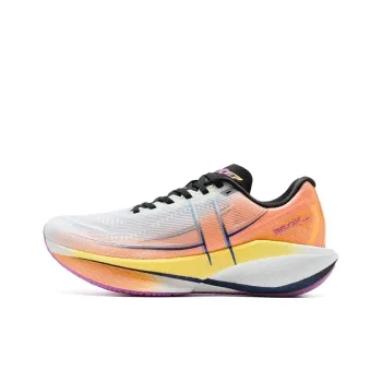 XTEP 360X 2.0 Running Shoes Women's Low Top Classic White Fluorescent Tender Orange