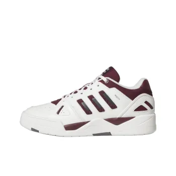 Midcity Adidas Low 'White Maroon'