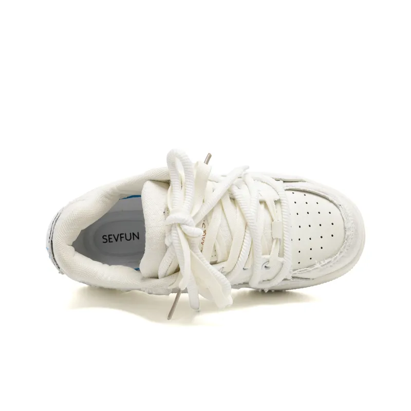 7 SEVFUN Lightweight And Breathable Low Top Skateboard Shoes Unisex-5