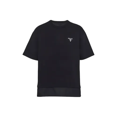 PRADA T-Shirts Men Black