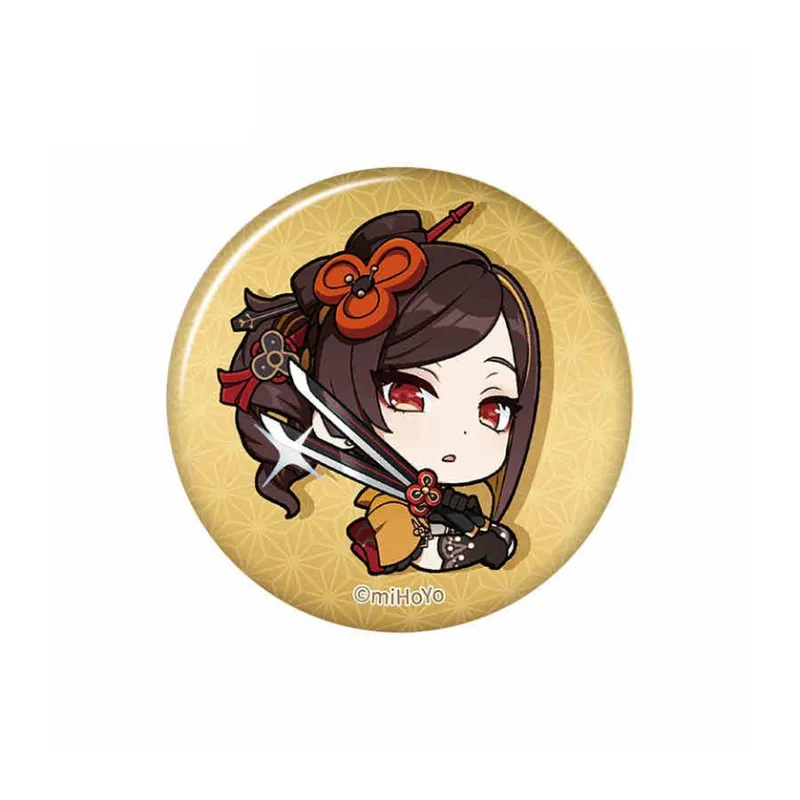 GenShin Chibi Meme Collection Tinplate, Volume 7 Badges-12