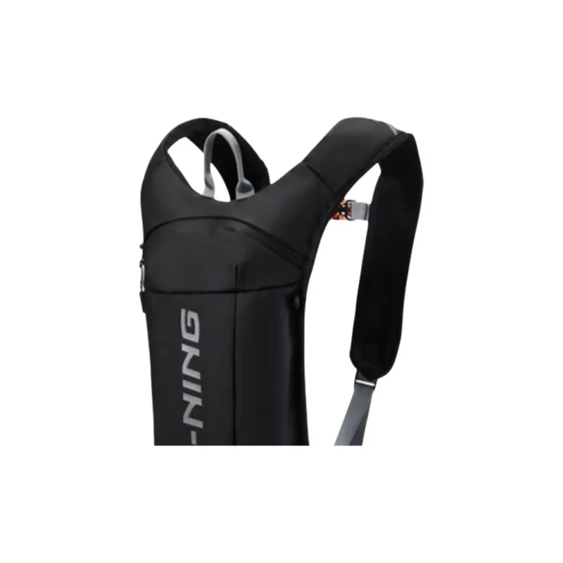 LiNing Cycling Gear Backpack Travel Unisex Adhesive Film 26*39.5*7cm Black-1
