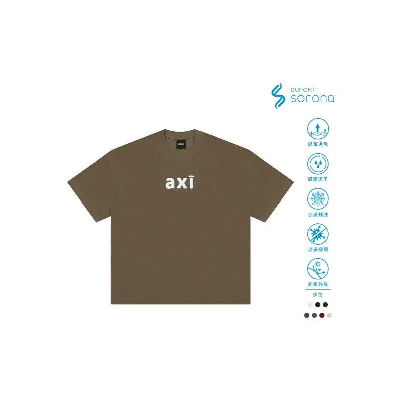 A Chock Crew Neck Short Sleeved T Shirts Unisex-15