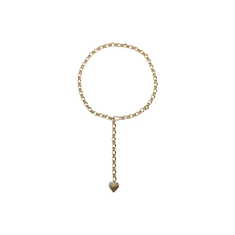 ZARA Metal Waist Chains Women's Gold  -0